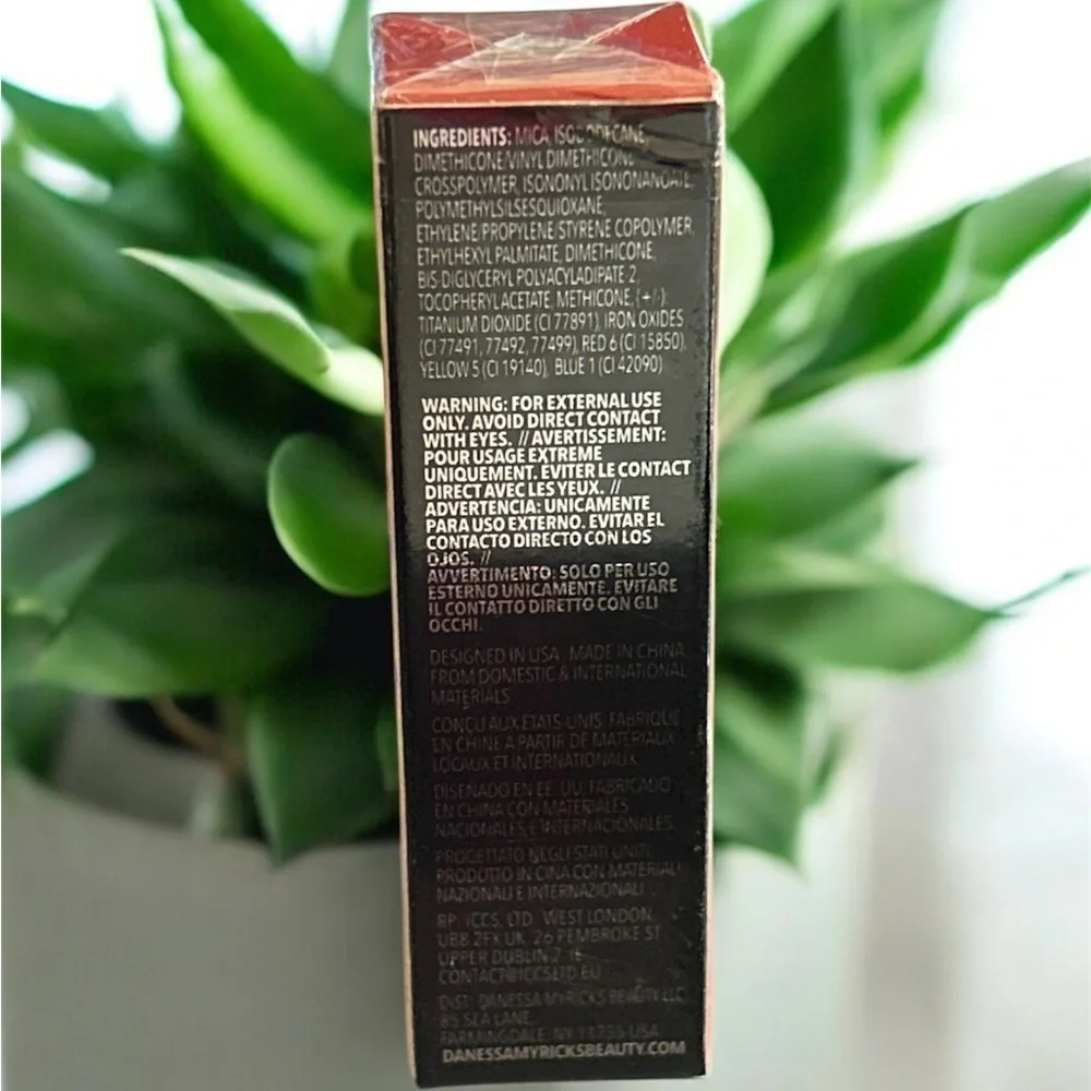 Danessa Myricks Vision Flush All Over Face (SUNSET) - Deep Red - SEALED BOX